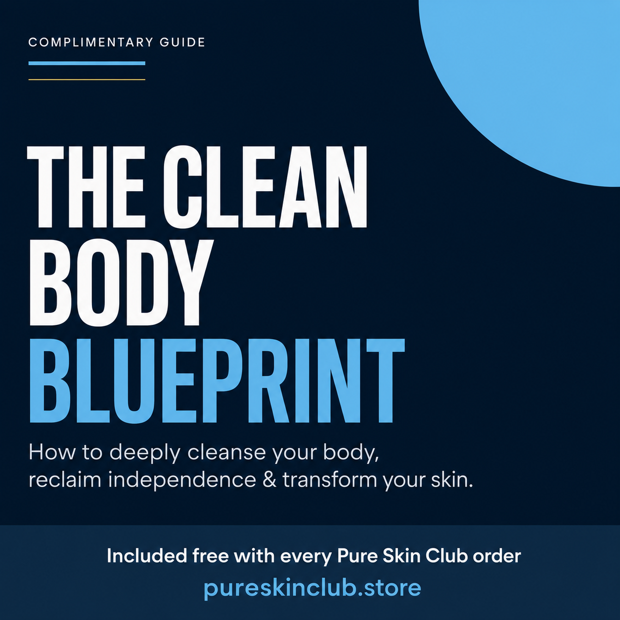 The Clean Body Blueprint — Free Guide