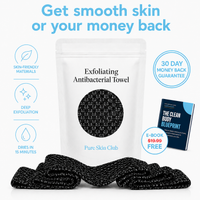 Exfoliating Antibacterial Shower Towel