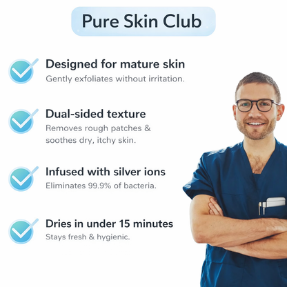 Exfoliating Antibacterial Shower Towel