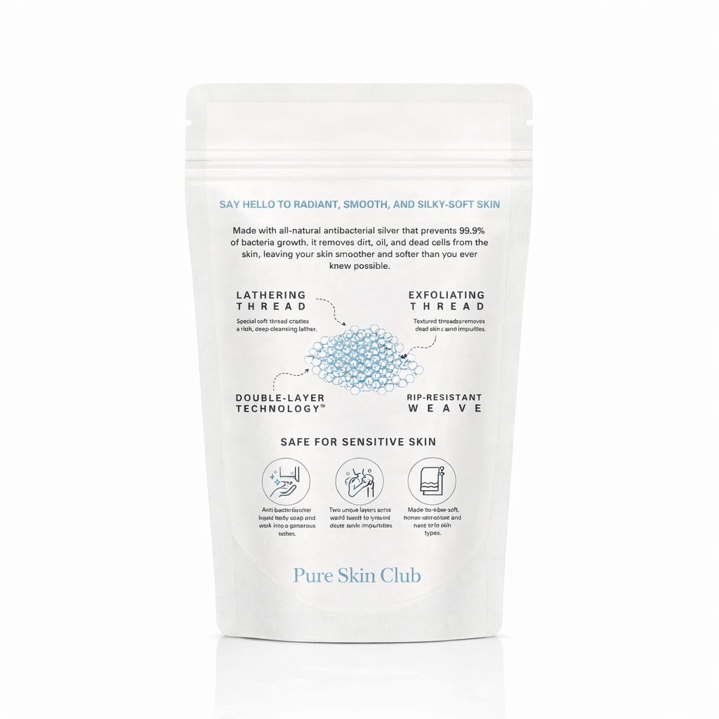 Exfoliating Antibacterial Shower Towel