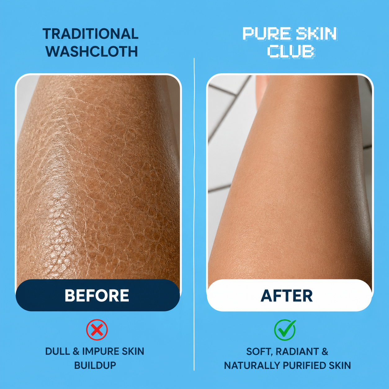 Exfoliating Antibacterial Shower Towel